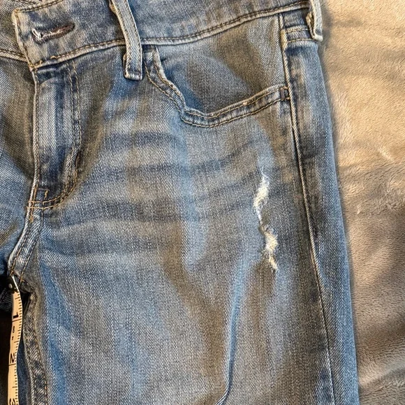 Hollister Light Blue Flare Jeans - Picture 7 of 8